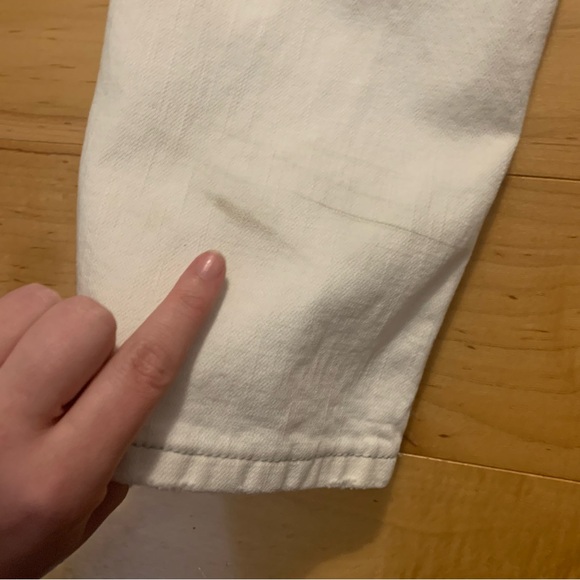 Miss Me Skinny Jeans Oyster White Womens Size 26 Flaw - Picture 7 of 9